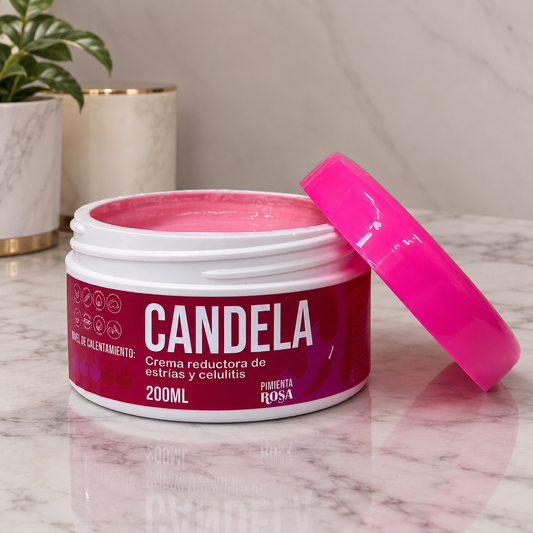 Candela Crema Reductora: Mejora la apariencia de estrías y celulitis