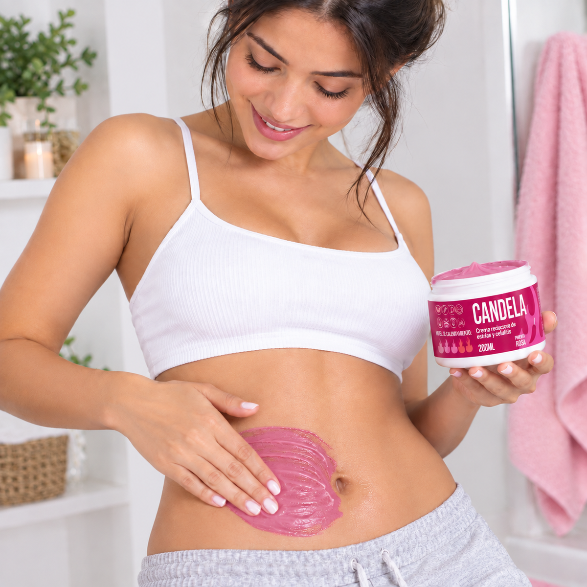 Candela Crema Reductora: Mejora la apariencia de estrías y celulitis