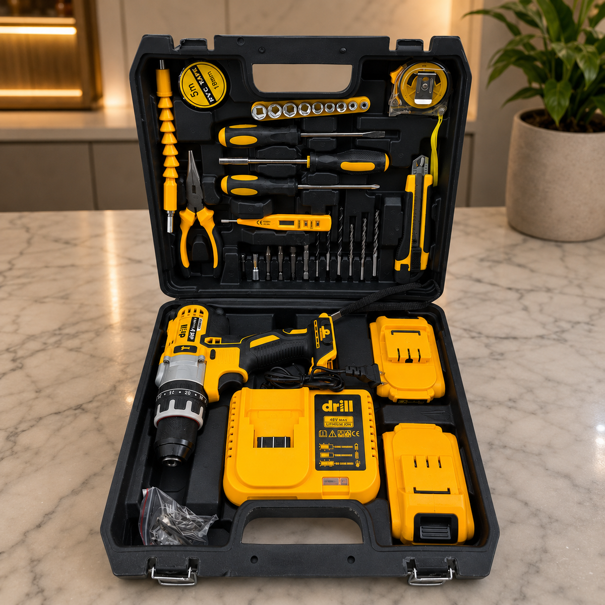 Kit Taladro: Potencia inalámbrica para cualquier tarea